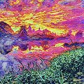 На рассвете.