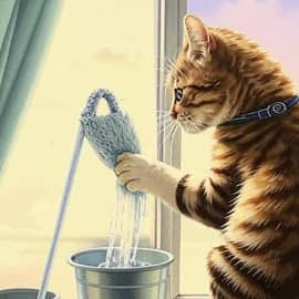 Как помыть окно