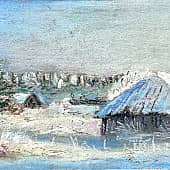 Подснежники, художник Ксения