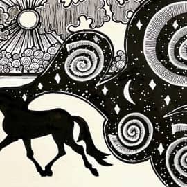 Если в гриве у коня ветер