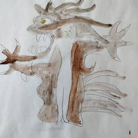 Эскиз к спектаклю по Олонхо 1