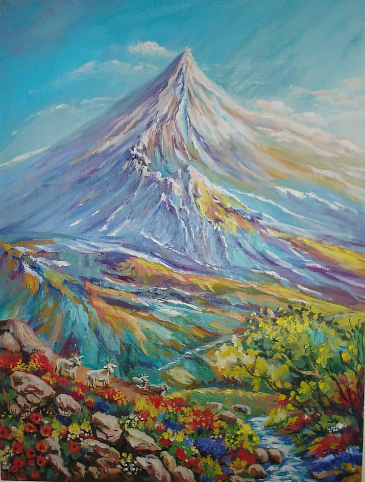 Горная вершина.