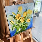 Жёлтые тюльпаны ооо (1), художник Светлана
