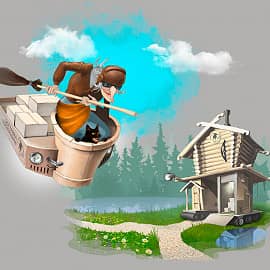 Баба-Яга на новой работе