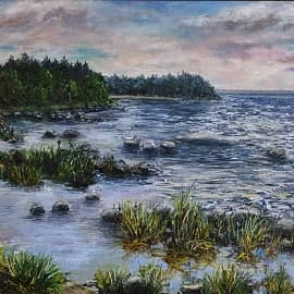 Вечер в Карелии