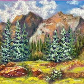 Ели и камни