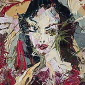 Картина Настасья Филиповна Главная героиня Екатерина Лебедева художник