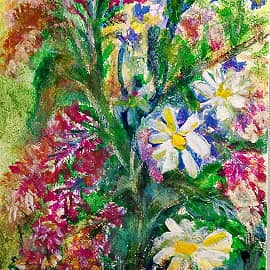 Полевые цветы в июне