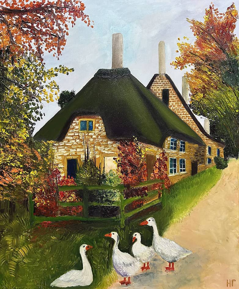 Где-то в английской деревне