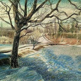 Весна в Сиверской