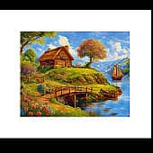 Domik, mostik, 2 (1), художник Alex-08