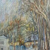 Март ., художник Елена Наумова