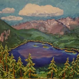 Озеро в горах