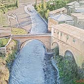 Зодчий арочный мост Идриса