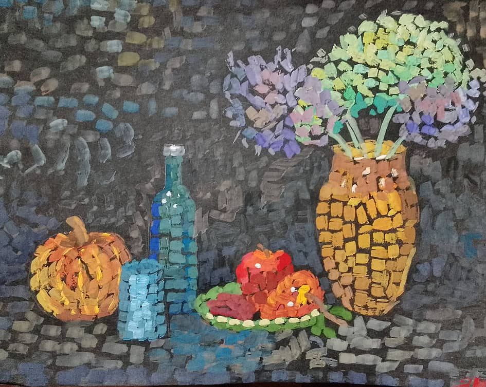 Натюрморт с тыквой