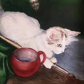 Киса с кисточкой