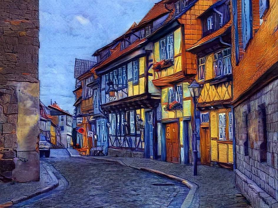 Вечерняя прогулка.