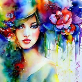 Картина "Флора"