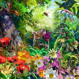 Веселый лес