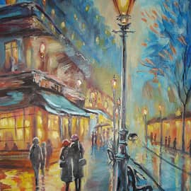 Вечерний город. Прогулка.