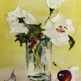 Белые цветы