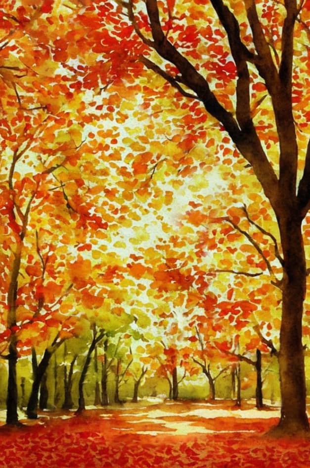 Картина "Золотая осень"