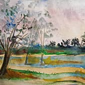 Вечером в парке