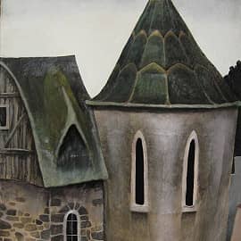 Фрагмент рельефно-живописного панно