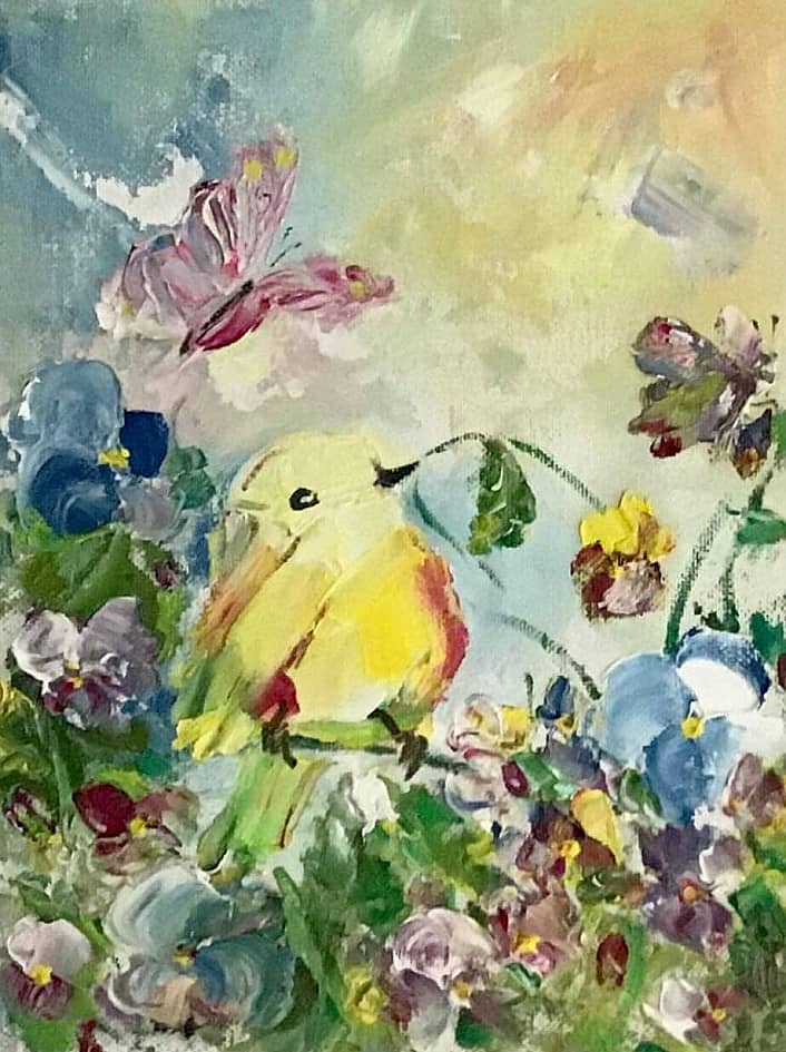 Райская птичка