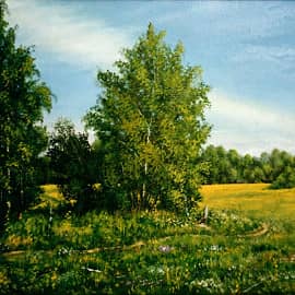 Среди полей 1999  Among the fields 1999