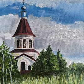 Храм Табынской иконы Божией Матери п. Херсон Оренбургской области