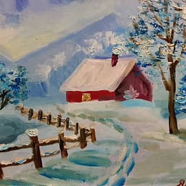 Зимний пейзаж