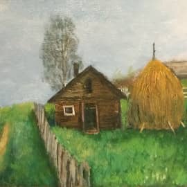 Этюд "Туманное утро"