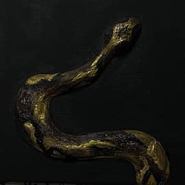 Золотая тигровая змея