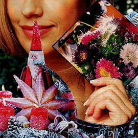 Осколок лета. Коллаж.