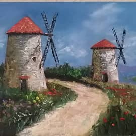 Старые мельницы