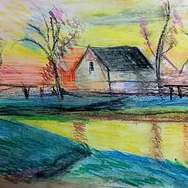 Домик у речки