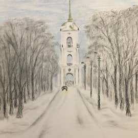 Зимний город