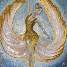 Танец света и золотого вихря