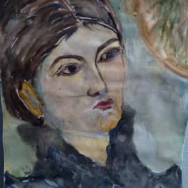 Портрет акварельный