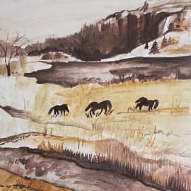 В поле (ОХРА)