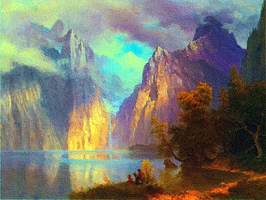 Луч сквозь тучи.