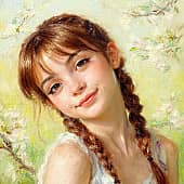 Веснушка (1), художник Сергей Куценко