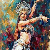 -TRIBAL BEAT- Habibi Lal-Kira Lebedeva (2), художник Сергей Куценко