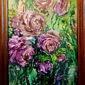 Королева сада ,,А розы - ну сейчас с куста!,, (М. И. Цветаева, ,,Феникс,, 1919г.) (1), художник Татьяна ТаК