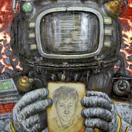 Автопортрет в скафандре