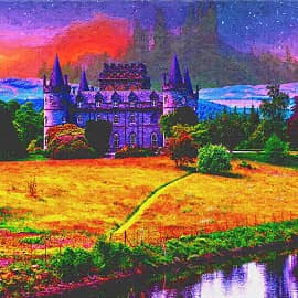 старинный замок