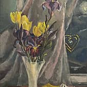 Ночь (Натюрморт с хрустальной подвеской)