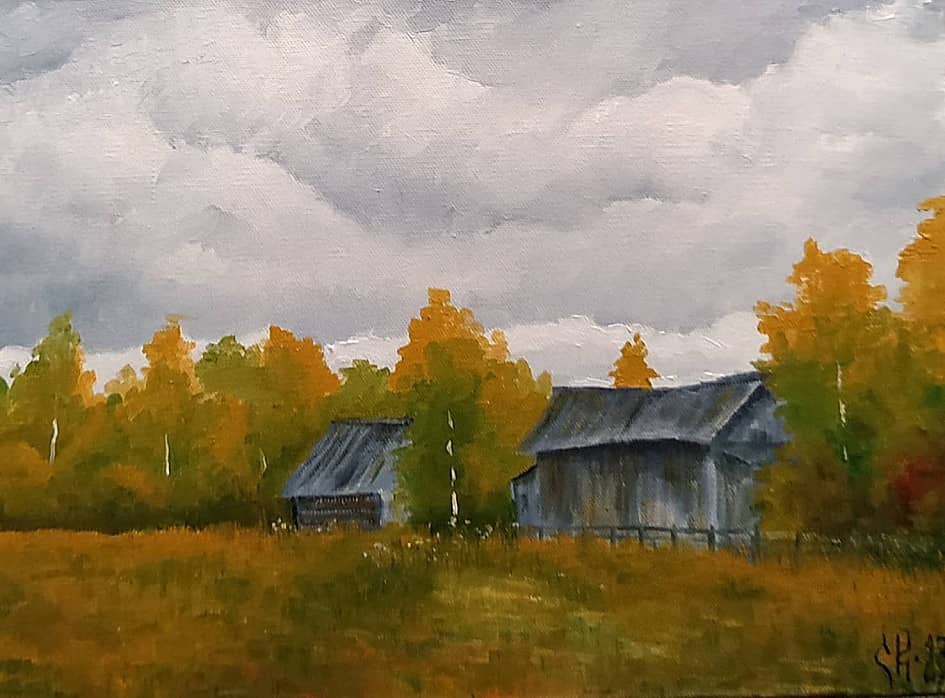 Осенний этюд из цикла " Тишины печать..."