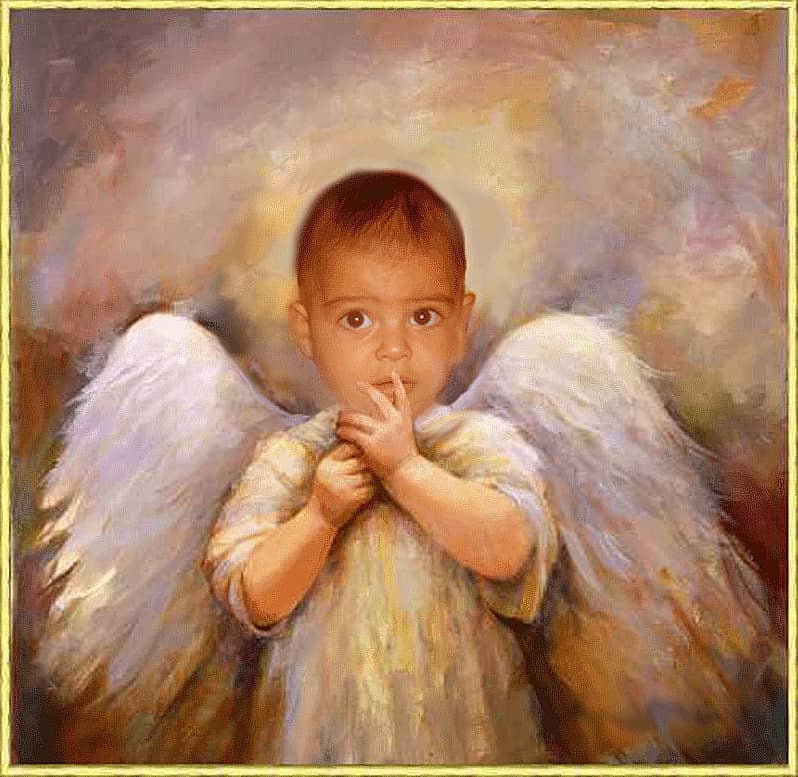 Маленький ангел картина. Ангелочки автора. Задумчивые ангелочки Автор картины. Картина художник старший брат ангел хранитель. Когда родился ангел всех детей